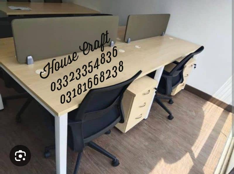 Office Work Station Cubicles Table Available 5