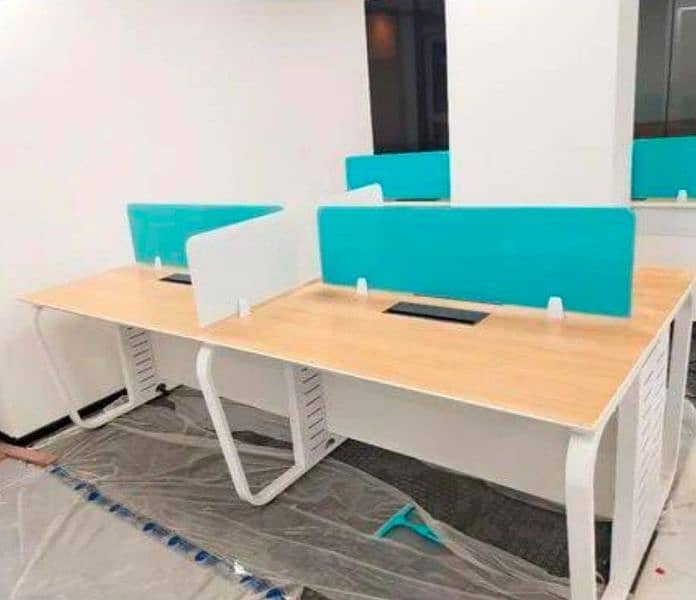 Office Work Station Cubicles Table Available 9