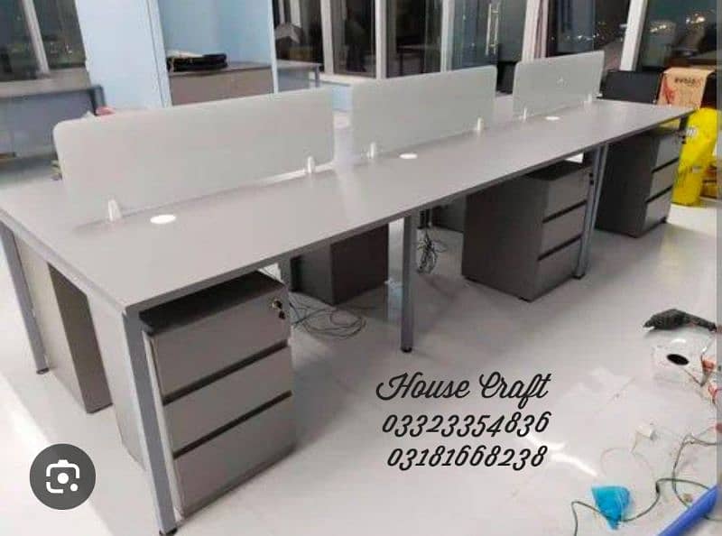 Office Work Station Cubicles Table Available 15