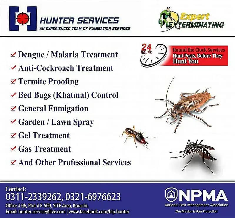 Pest Control/Fumigation Services /Dengue/Termite/General Fumigation ...