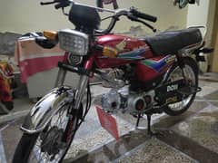 Honda CD 70 Model 2014 with Geunine Body in Great Condtion for Sale