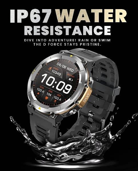 Dany D Force Rugged Smart watch 4