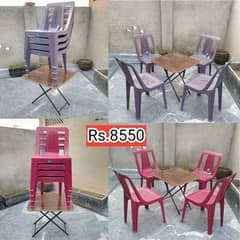 office chair / outdoor chair /4/6 chairs 1 table set / plastic chairs