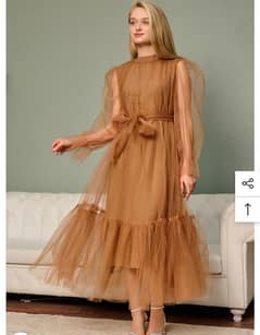 Brown Party dress/ Birthday dress