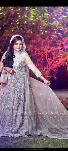 Walima bridal Maxi (Long tail dupata) 2