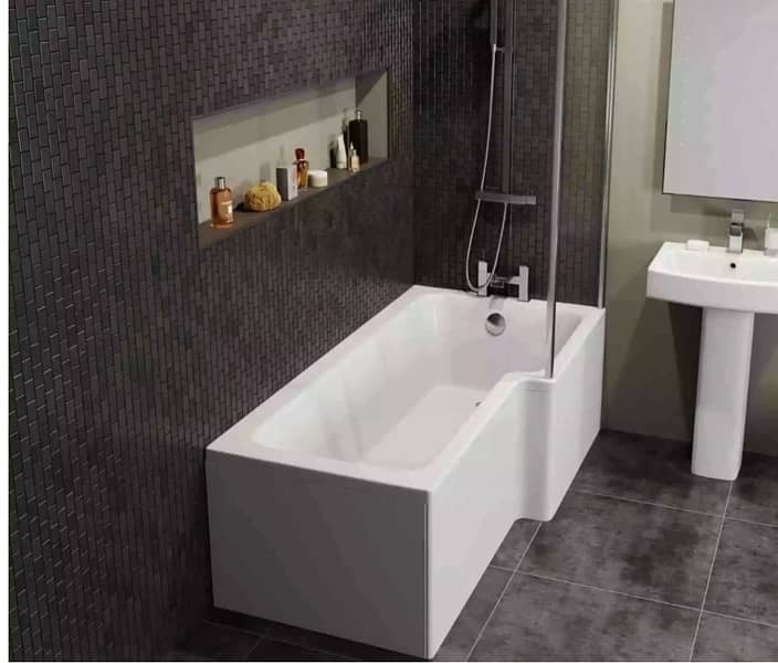 BATH TUB/JACUZZI/BATHTUB/ACRYLIC BATHTUB/VANITY/COMMODE/LED MIRROR/ 4