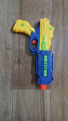 Bullets and water ball gun