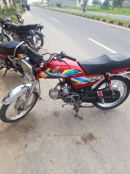 Honda CD For sale Gujrat 2021 model 7