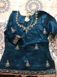 BEAUTIFUL PEACOCK BLUE BRIDAL LEHNGA 0