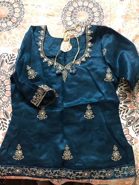 BEAUTIFUL PEACOCK BLUE BRIDAL LEHNGA 0