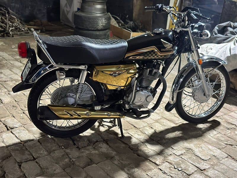 honda CG 125 selfstart 2023/2024 model 8