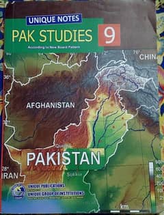 Unique notes 9th class pak study