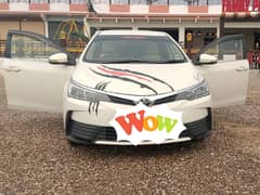 Toyota Corolla GLI 2018 color White For Sale