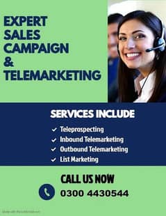 Experienced Customer Sales Representatives (Inbound Campaign)