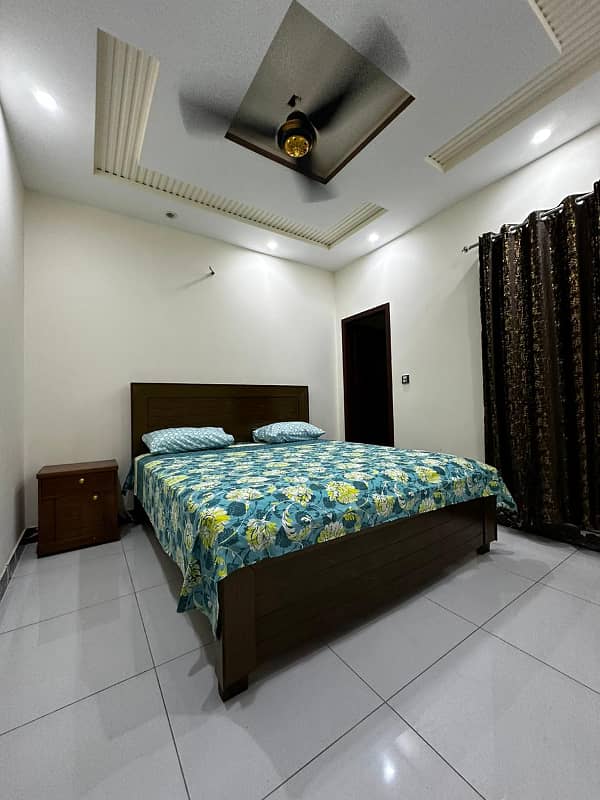 2 Bedrooms Furnished Apartment/Flat For Rent on Per Day in DC Colony 5