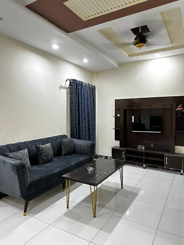 2 Bedrooms Furnished Apartment/Flat For Rent on Per Day in DC Colony 13