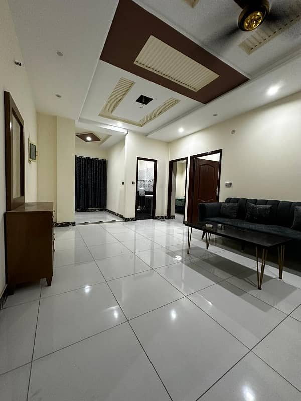 2 Bedrooms Furnished Apartment/Flat For Rent on Per Day in DC Colony 25