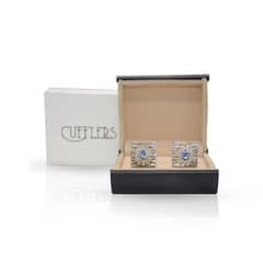 Cufflinks Limited Edition Silver and Gold With Free Gift Box