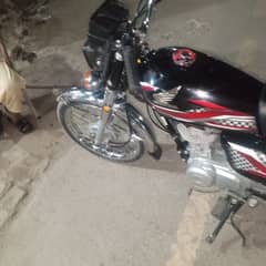 Honda 125 black colour brand new bike pakka 24 model