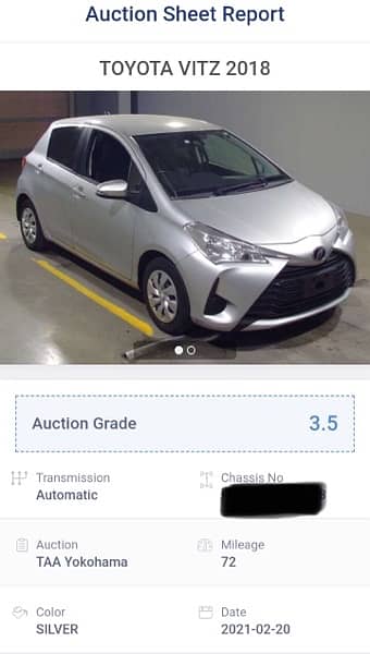 Toyota Vitz 2018 0