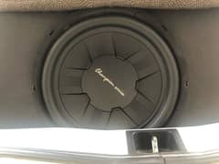 woofer 12 Inch and amplifier