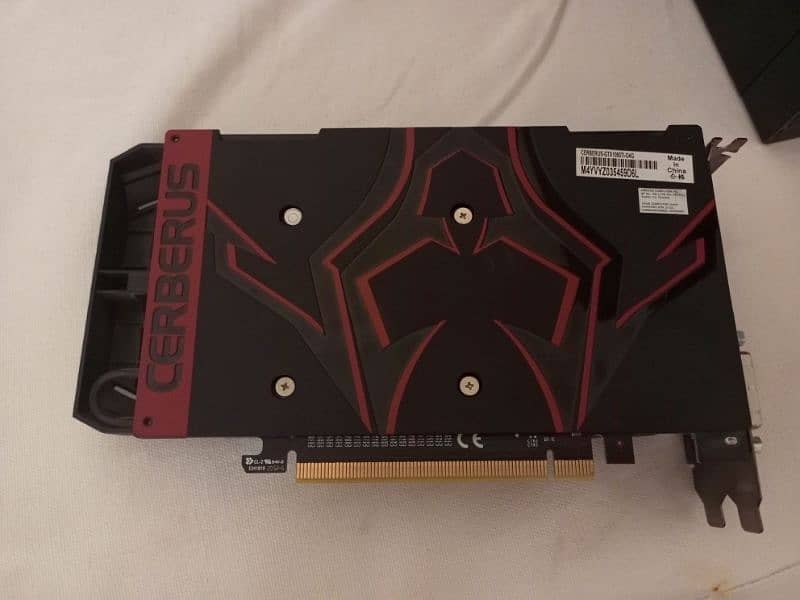 asus GTX 1050ti Cerberus OC edition 2