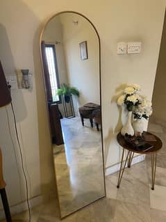 stand mirror. brand new. 5ft height