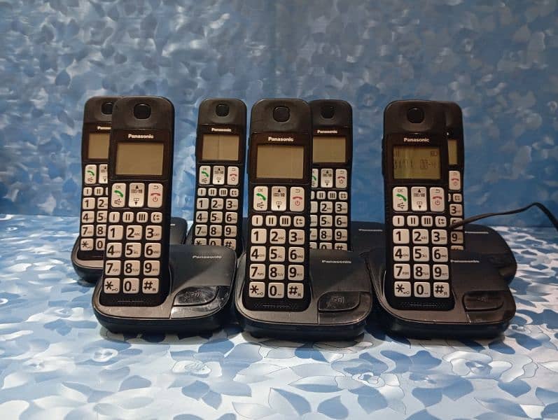 UK imported Panasonic single cordless phone in good working condition 7