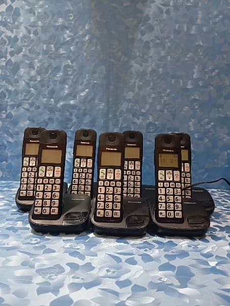 UK imported Panasonic single cordless phone in good working condition 8