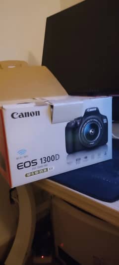 Cannon 1300d with box (all acessries)