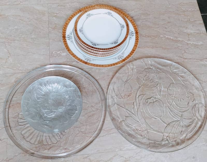 Dinner Plates || Glass dishes 5