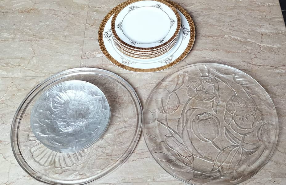 Dinner Plates || Glass dishes 7