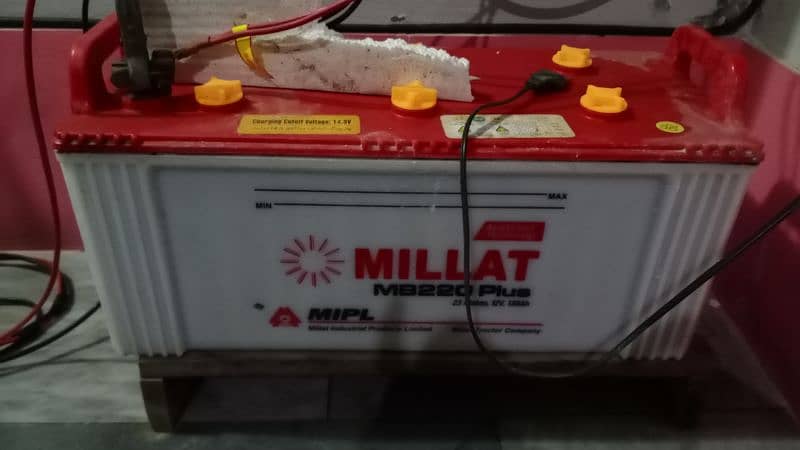 homage sc1212 ups+millat battery 23 plates for sale 4