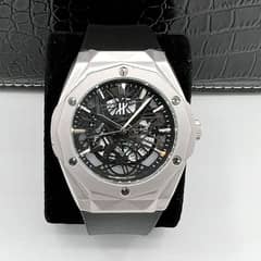 Diamond cut hublot watch