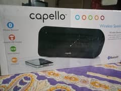 capello wireless speaker Just box open