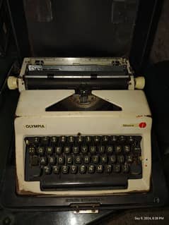 Olympia manual typewriter 
Made in western Germany