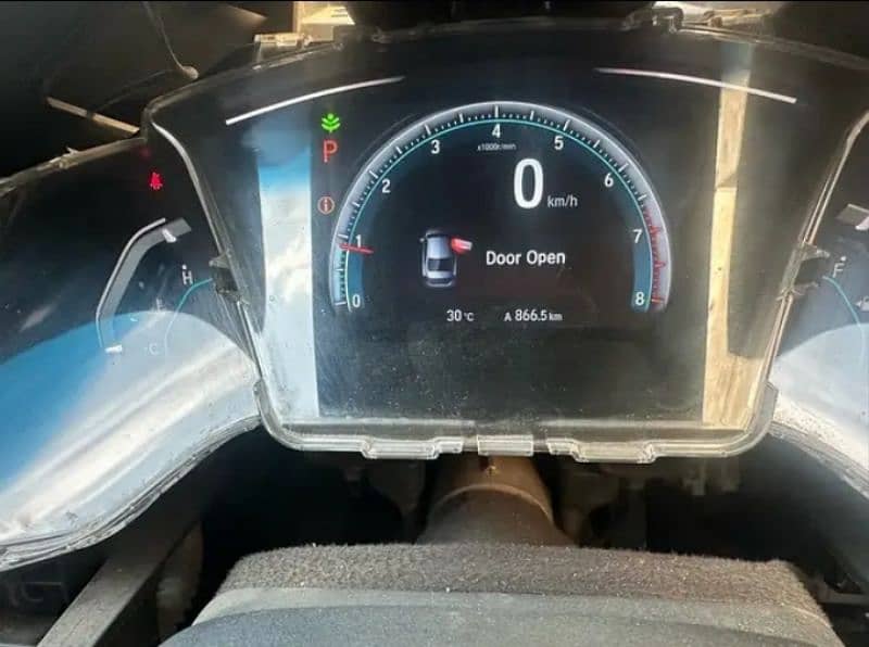 Honda Civic X digital meter 1