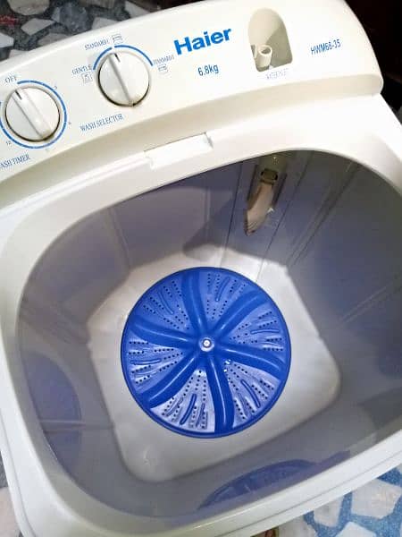 haier washing mechine fully ok totally 100% ok 2