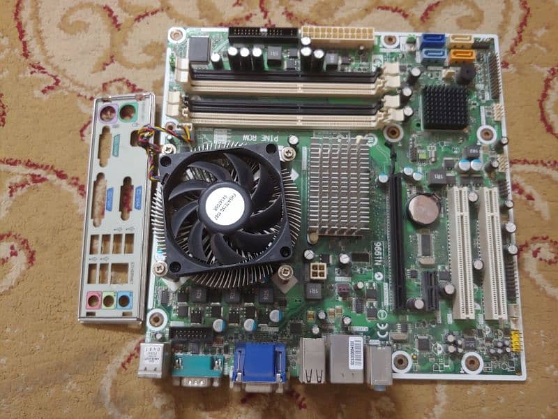 HP motherboard with core 2 quard processor 2