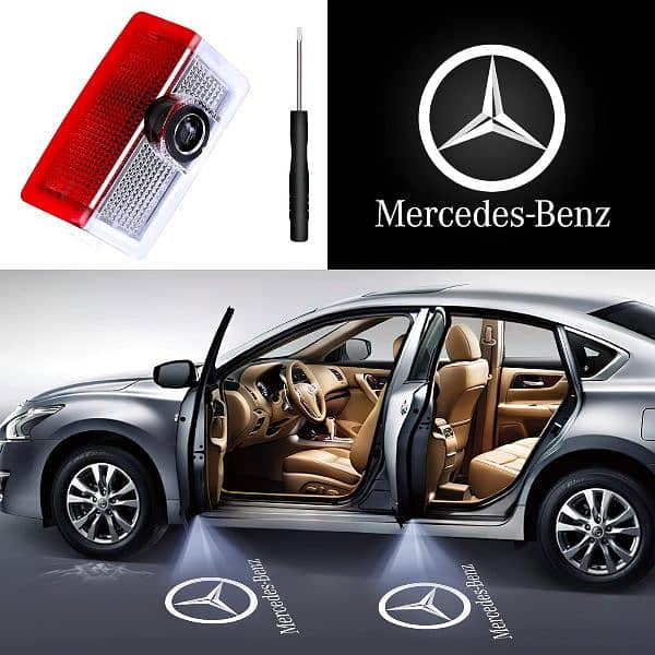 Car Logo Lights Mercedes Benz 0