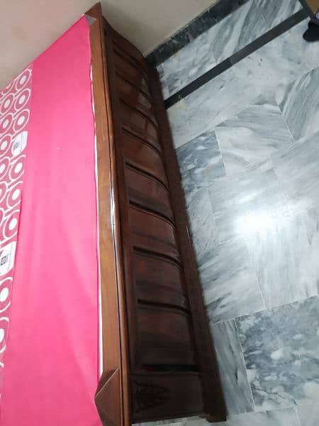 BED SET SHEESHAM WOOD 03115022302 3