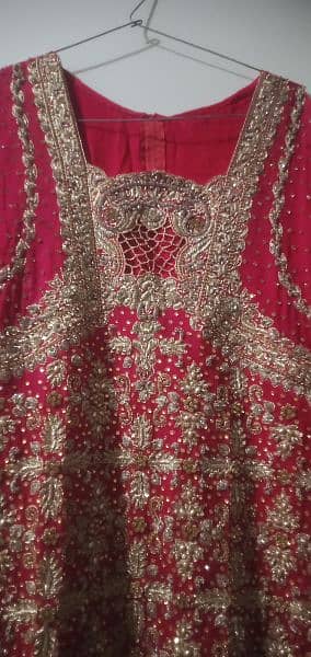 1 time used only . barat bridal lehnga. new condition. 2