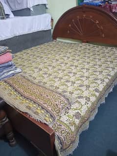 Double Bed (Wooden)