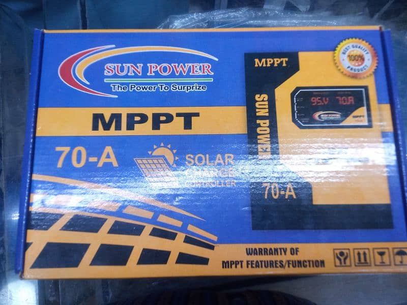 sun power MPPT 70-A.   solar charge controller 5