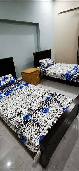 Girls hostel furnished Lahore near LUMS DHA Phase 6, phase 4 1