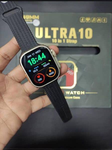 Smart Watch  ultra 10     10 in 1 straps 4