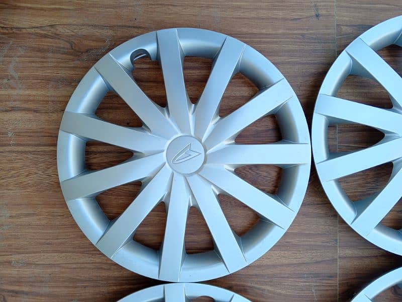 New Model Daihatsu Mira 13 Size Original Japane Wheel Covers Fresh Set 1