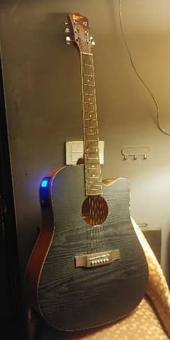 Semi Acoustic Guitar - Just Like New 0