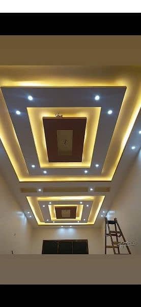 False Ceiling,Gypsum Board,3D Wallpaper,Vinyle Wood Floor,Blinds etc 15