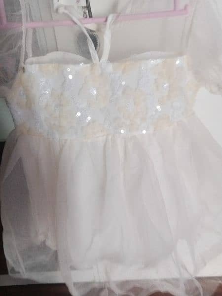 Deal of 2 fancy beautiful baby girl frocks. 5